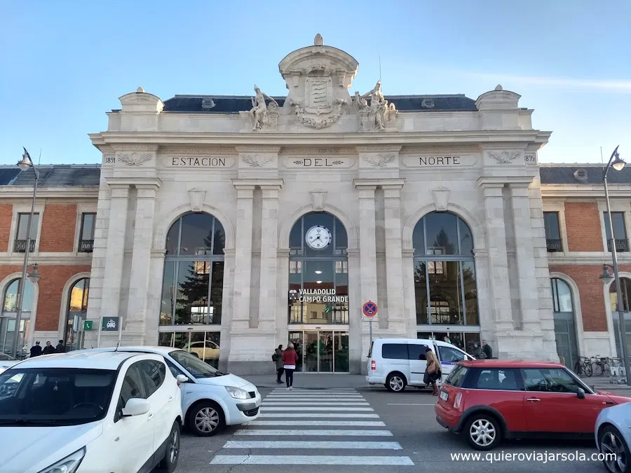 Fachada de la estación Valladolid Campo Grande