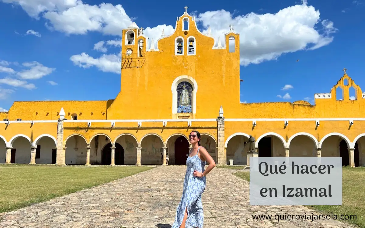Yo en el atrio del convento de San Antonio de Padua