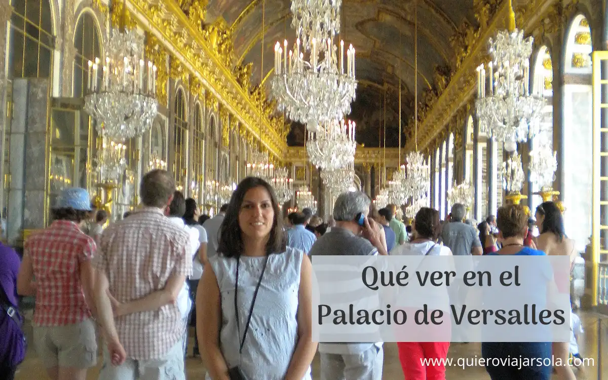 Yo en la Sala de los Espejos