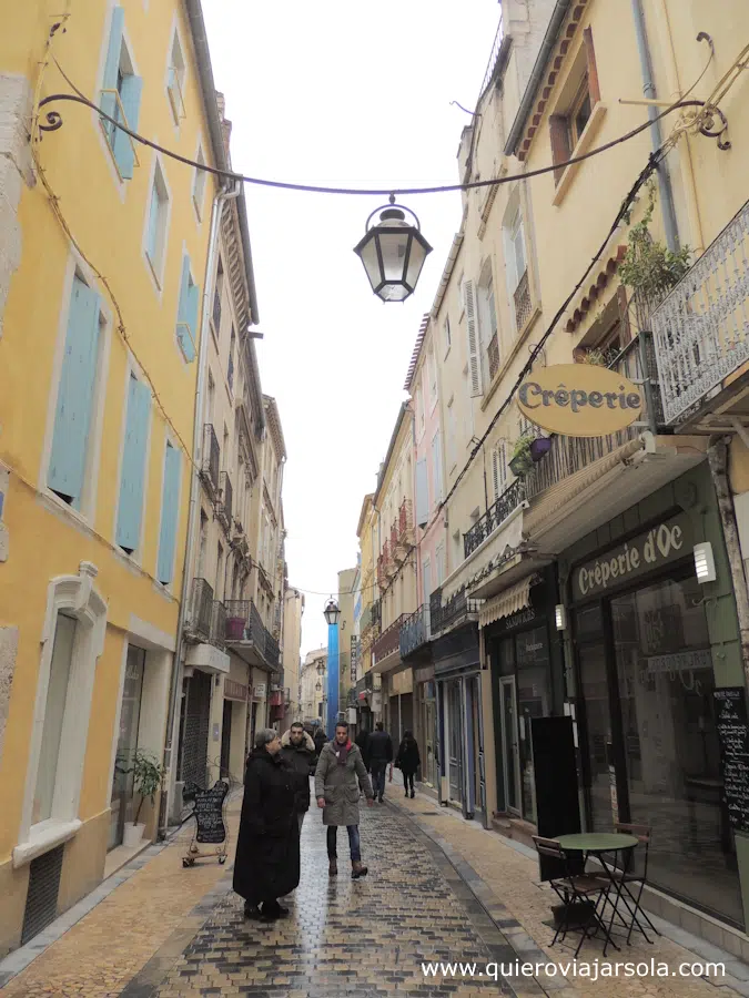 Un tramo de la calle