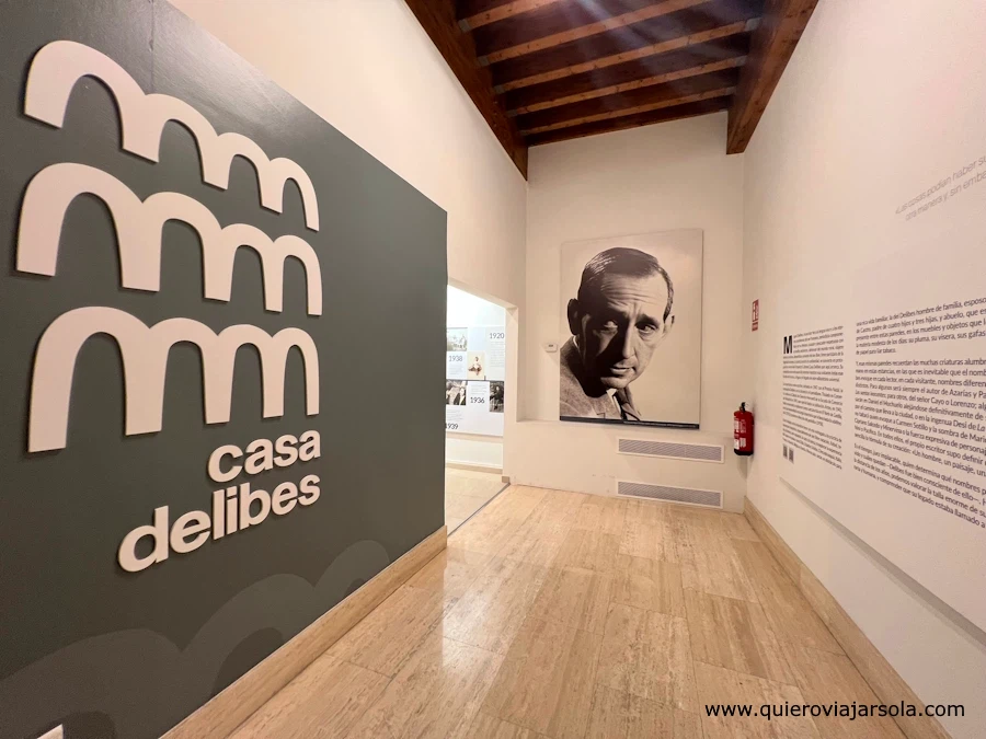 Inicio exposición museo casa Delibes