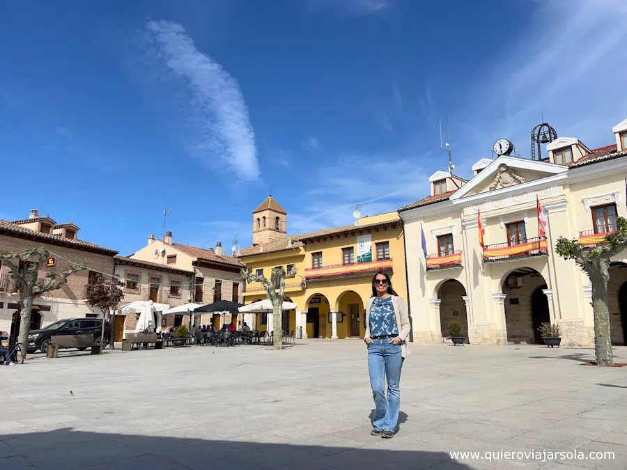 Yo en la Plaza Mayor 