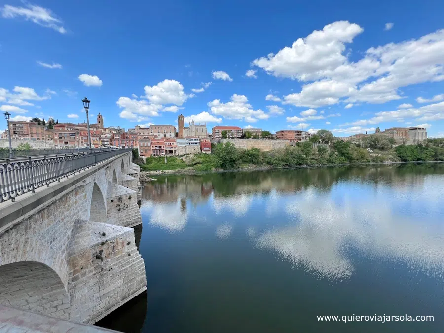 El río Duero a su paso por Tordesillas
