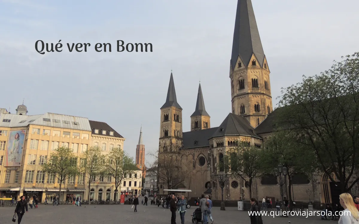 Plaza Münsterplatz de Bonn