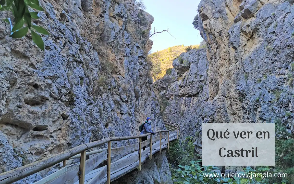 Yo en el río Castril