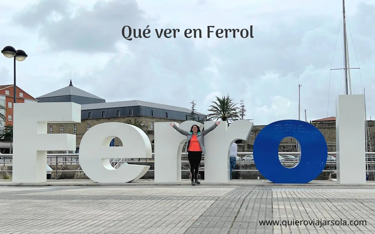 Yo en las letras de Ferrol