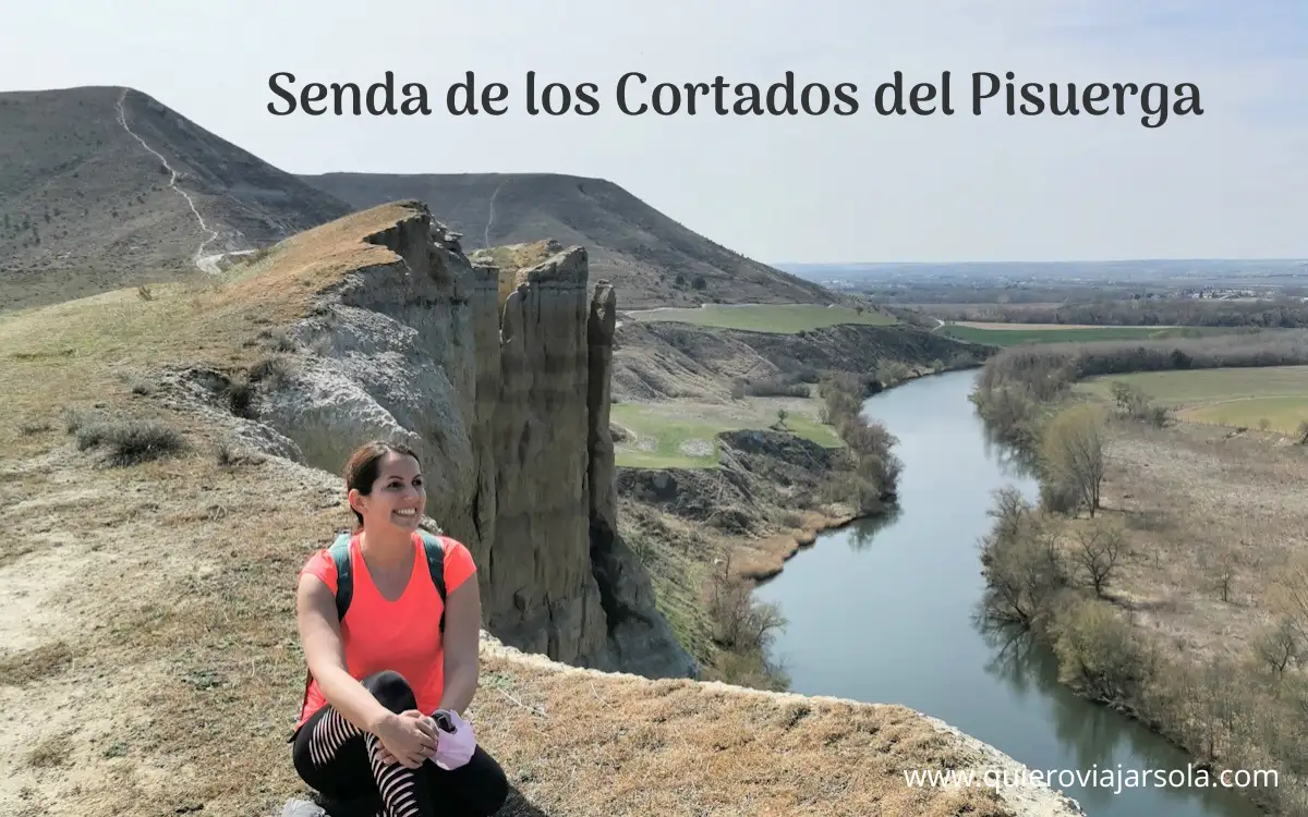 Yo en lo alto de los Cortados de San Martín de Valvení