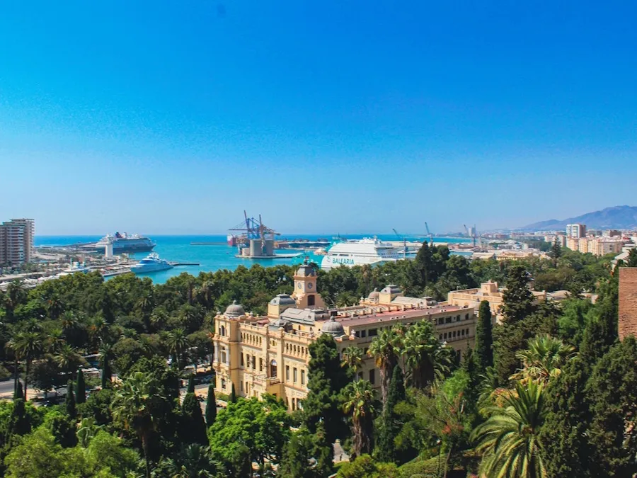Panorámica de Málaga