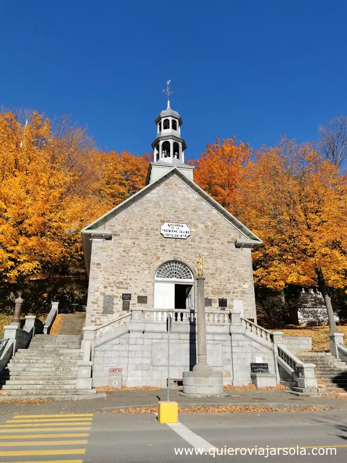 Fachada de la capilla