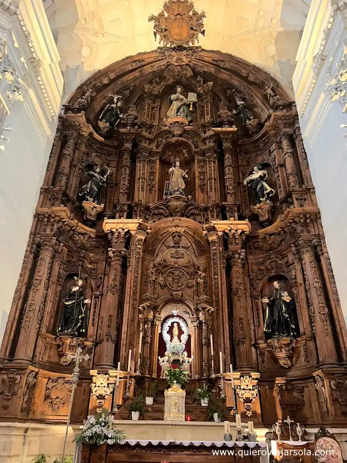 Retablo Mayor de la iglesia