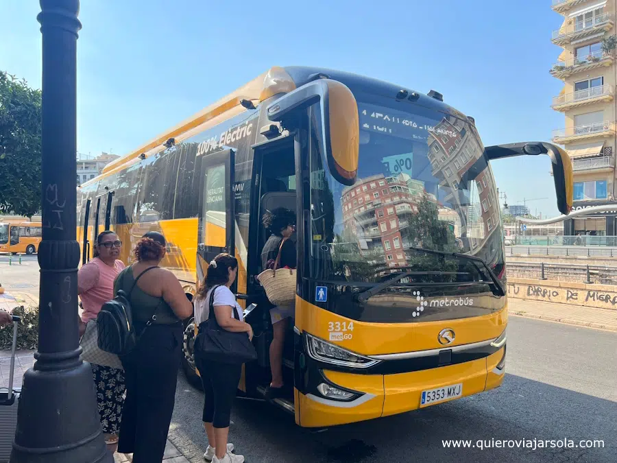 Exterior del autobús
