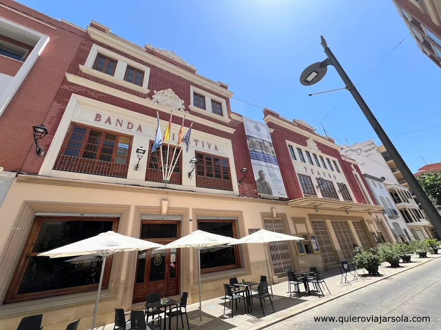 Exterio del edificio de la banda de música