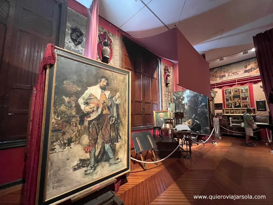 La sala del artista