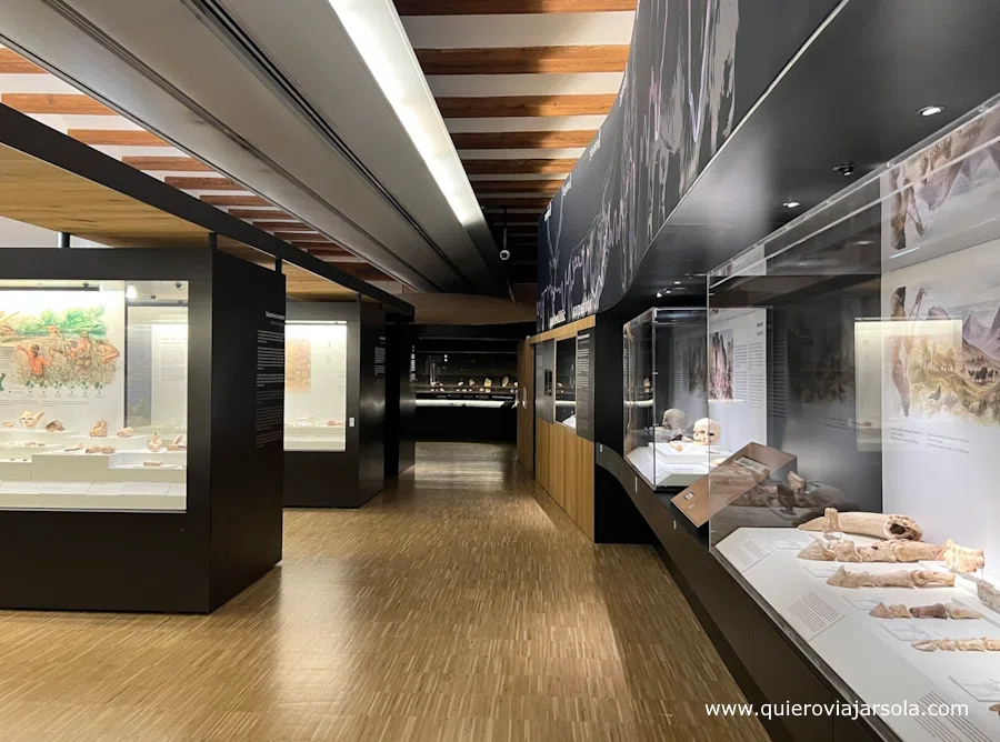 Sala del Museo de la Prehistoria
