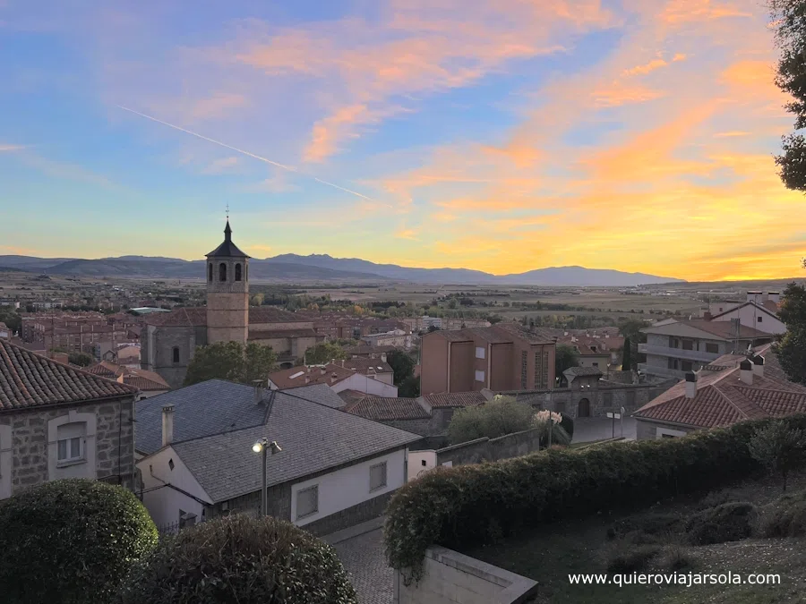 Atardecer desde el paseo del Rastro
